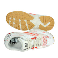 D.A.T.E. Donna Sneakers bassa W401-SN-ME-WR Bianco/Rosso