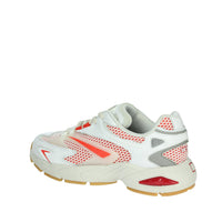 D.A.T.E. Donna Sneakers bassa W401-SN-ME-WR Bianco/Rosso