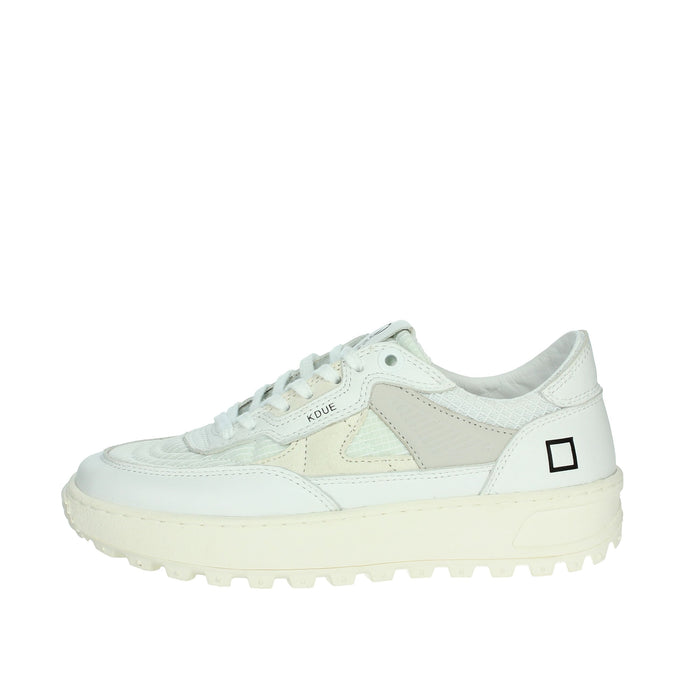 D.A.T.E. Donna Sneakers bassa W401-K2-HD-WH Bianco
