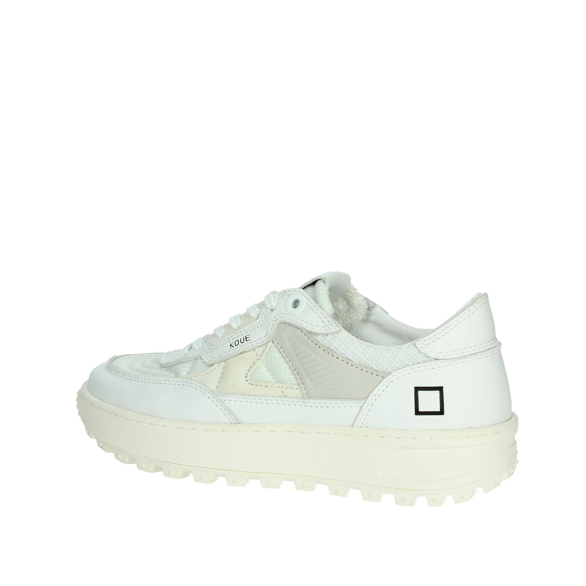 D.A.T.E. Donna Sneakers bassa W401-K2-HD-WH Bianco