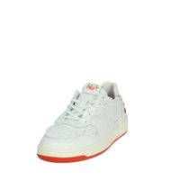 D.A.T.E. Donna Sneakers bassa W401-CR-FT-CH Bianco/Arancione