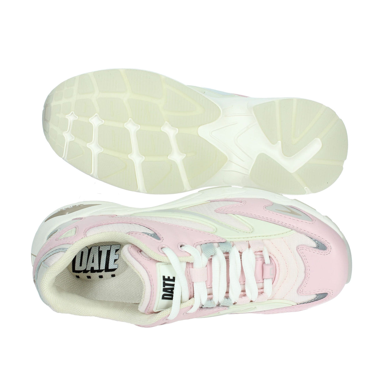 D.A.T.E. Donna Sneakers bassa W401-SN-ET-PK Rosa