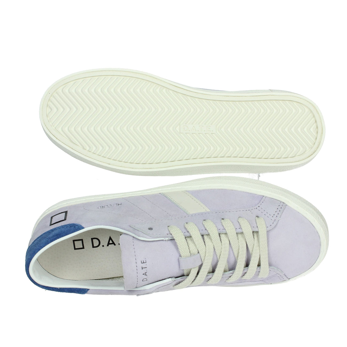 D.A.T.E. Donna Sneakers bassa W401-HL-CO-LI Lilla