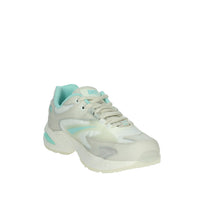 D.A.T.E. Donna Sneakers bassa W401-SN-ET-WW Bianco/Celeste