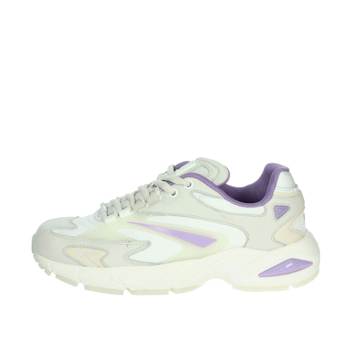 D.A.T.E. Donna Sneakers bassa W401-SN-ET-HL Bianco/Glicine
