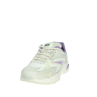 D.A.T.E. Donna Sneakers bassa W401-SN-ET-HL Bianco/Glicine