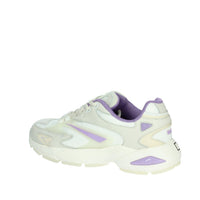 D.A.T.E. Donna Sneakers bassa W401-SN-ET-HL Bianco/Glicine