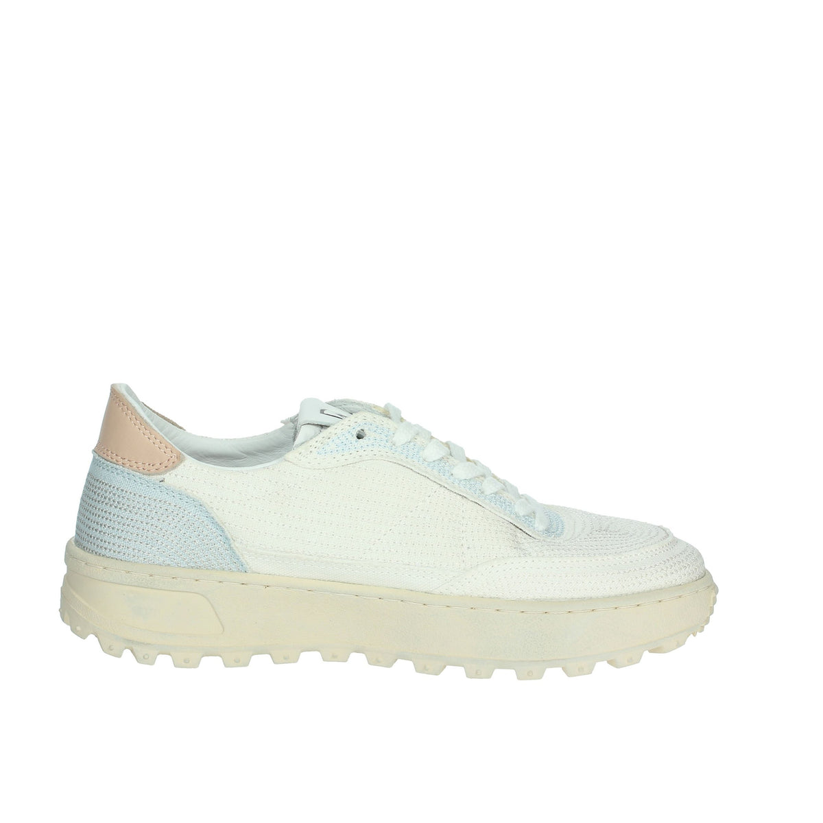 D.A.T.E. Donna Sneakers bassa W401-K2-EM-WH Bianco