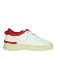 D.A.T.E. Donna Sneakers bassa W401-TO-LE-HY Bianco/Rosso