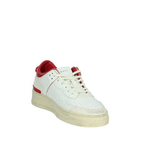 D.A.T.E. Donna Sneakers bassa W401-TO-LE-HY Bianco/Rosso