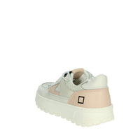 D.A.T.E. Donna Sneakers bassa W401-K2-HD-PK Beige/Rosa