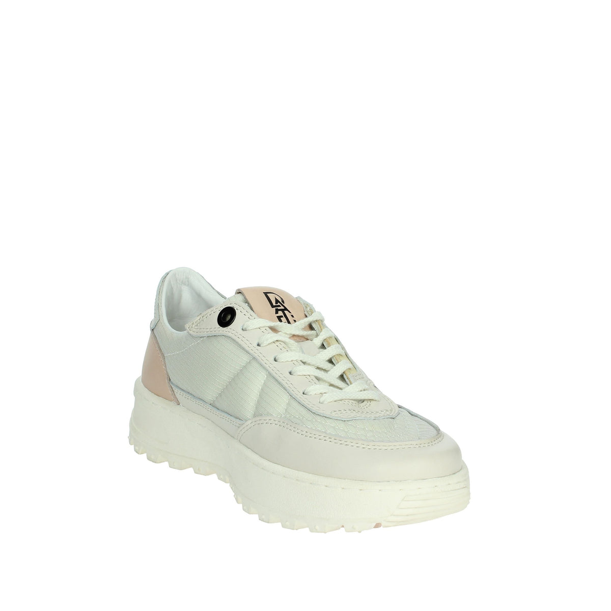 D.A.T.E. Donna Sneakers bassa W401-K2-HD-PK Beige/Rosa