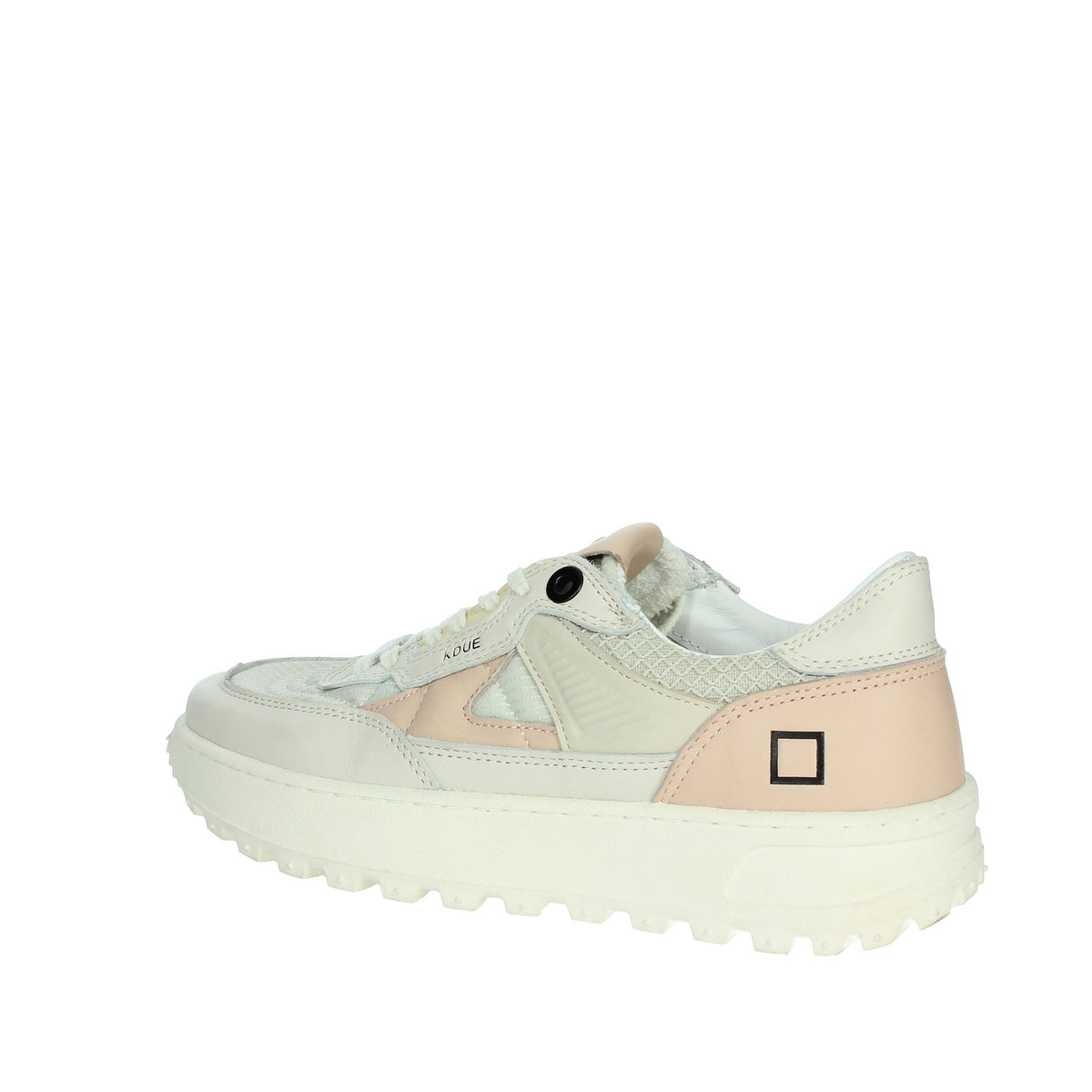 D.A.T.E. Donna Sneakers bassa W401-K2-HD-PK Beige/Rosa