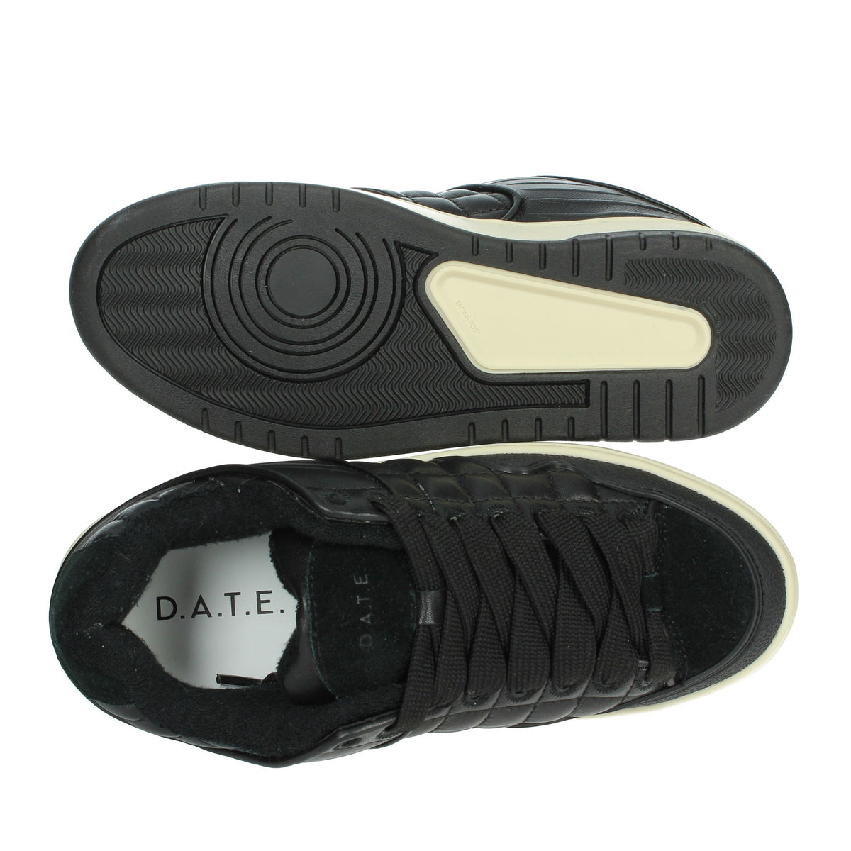 D.A.T.E. Donna Sneakers bassa W401-SK-SF-BK Nero