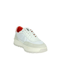 D.A.T.E. Donna Sneakers bassa W401-K2-CO-HR Bianco/Rosso