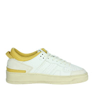 D.A.T.E. Donna Sneakers bassa W401-TO-BC-HY Bianco/Giallo