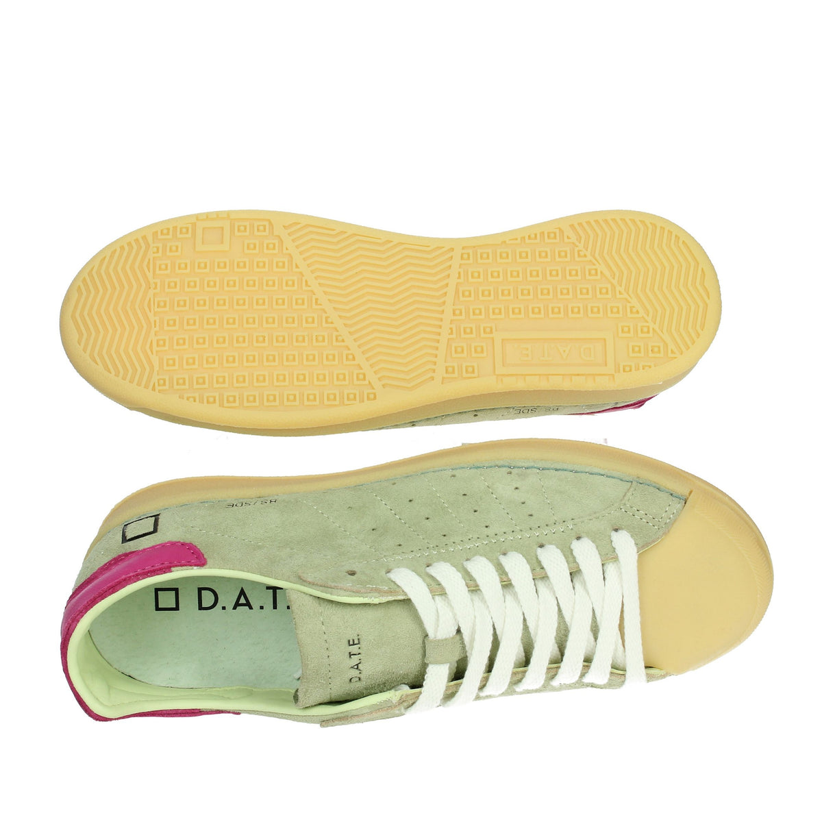 D.A.T.E. Donna Sneakers bassa W401-BA-SD-MN Verde