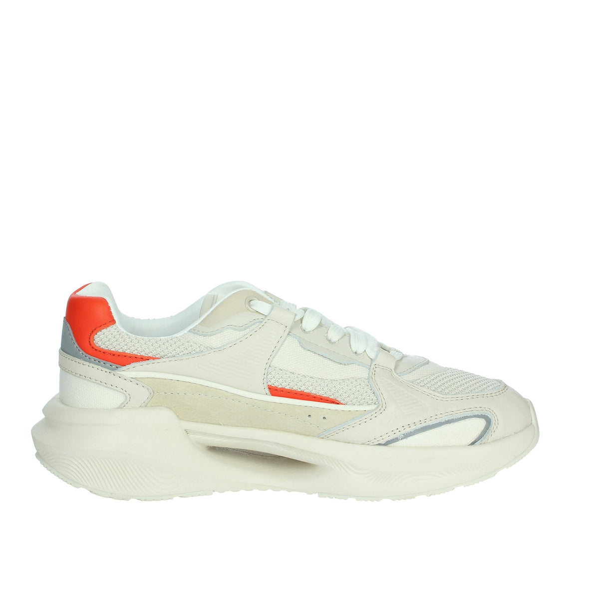 D.A.T.E. Donna Sneakers bassa W401-VL-HD-IV Avorio