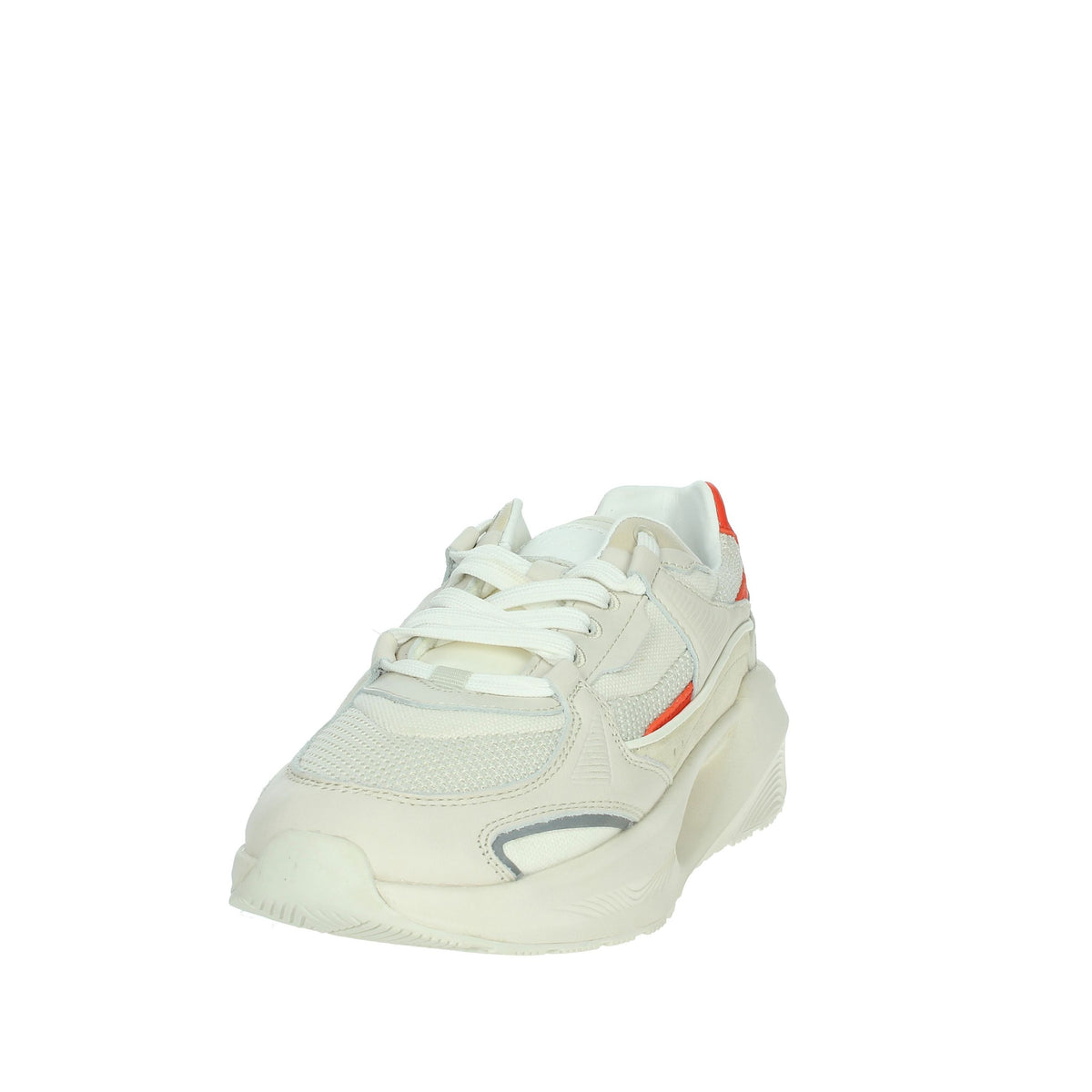 D.A.T.E. Donna Sneakers bassa W401-VL-HD-IV Avorio
