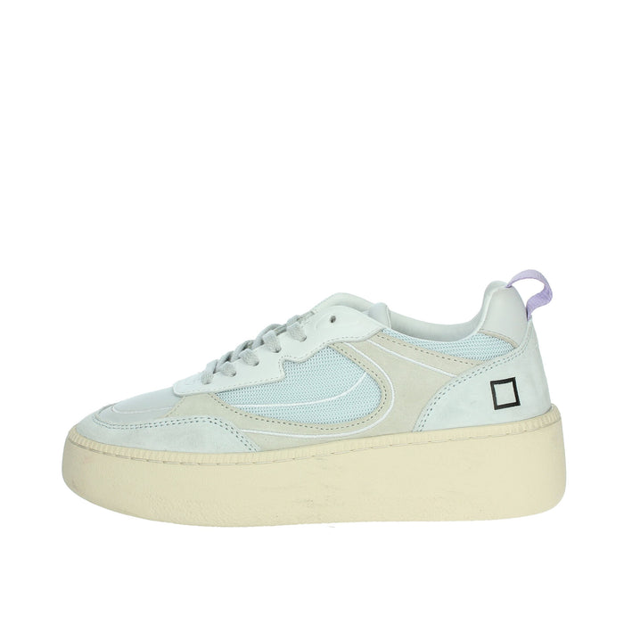 D.A.T.E. Donna Sneakers bassa W401-SE-DR-SK Celeste