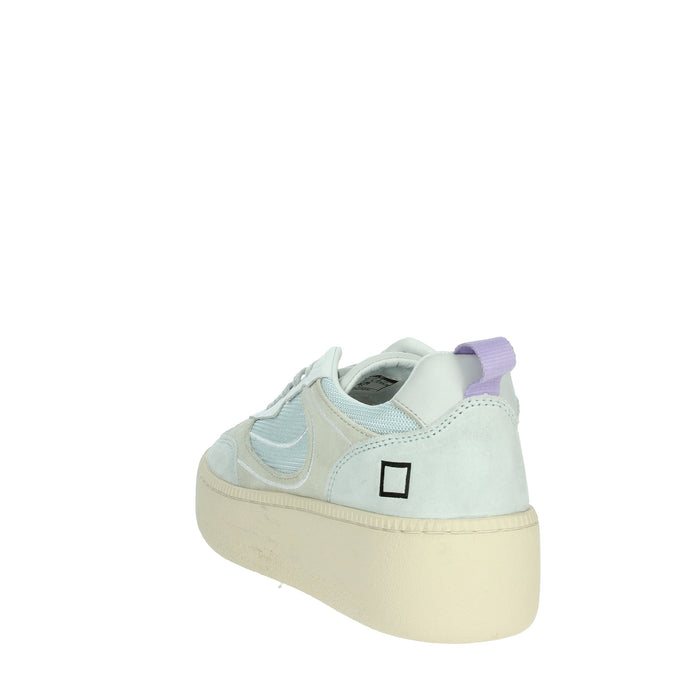 D.A.T.E. Donna Sneakers bassa W401-SE-DR-SK Celeste