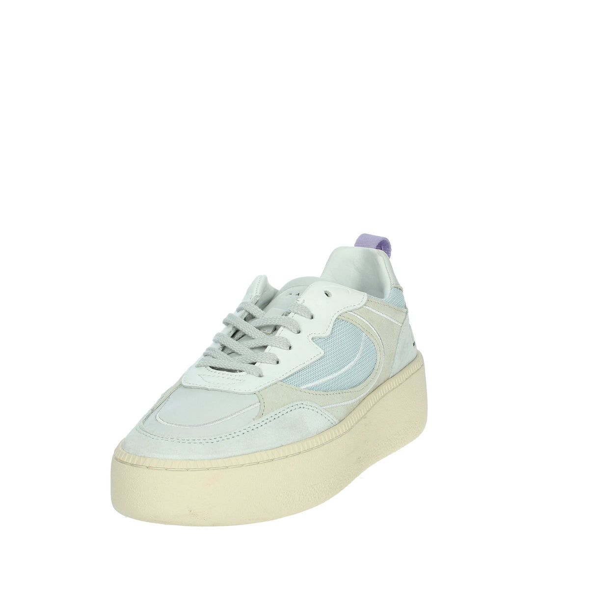 D.A.T.E. Donna Sneakers bassa W401-SE-DR-SK Celeste