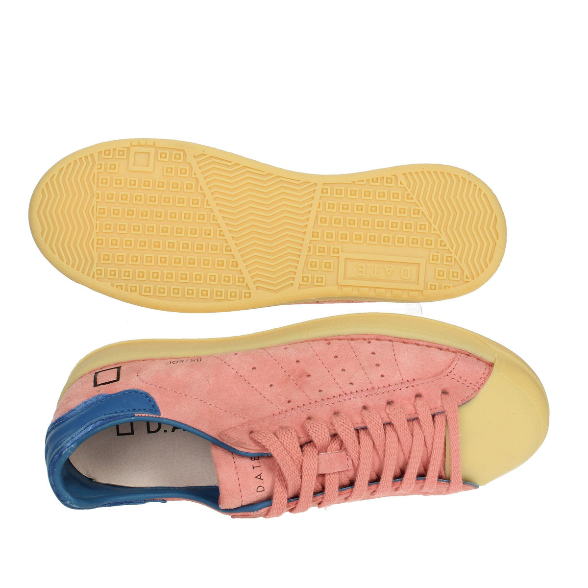 D.A.T.E. Donna Sneakers bassa W401-BA-SD-CO Corallo