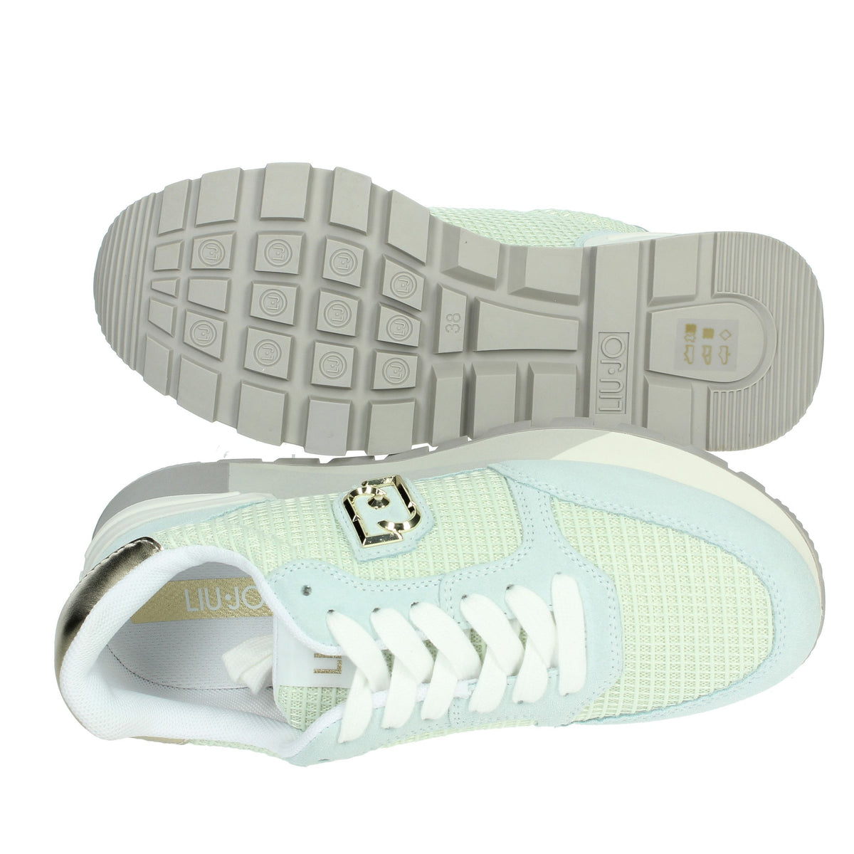 LIU-JO Donna Sneakers bassa AMAZING 25 Verde Acido