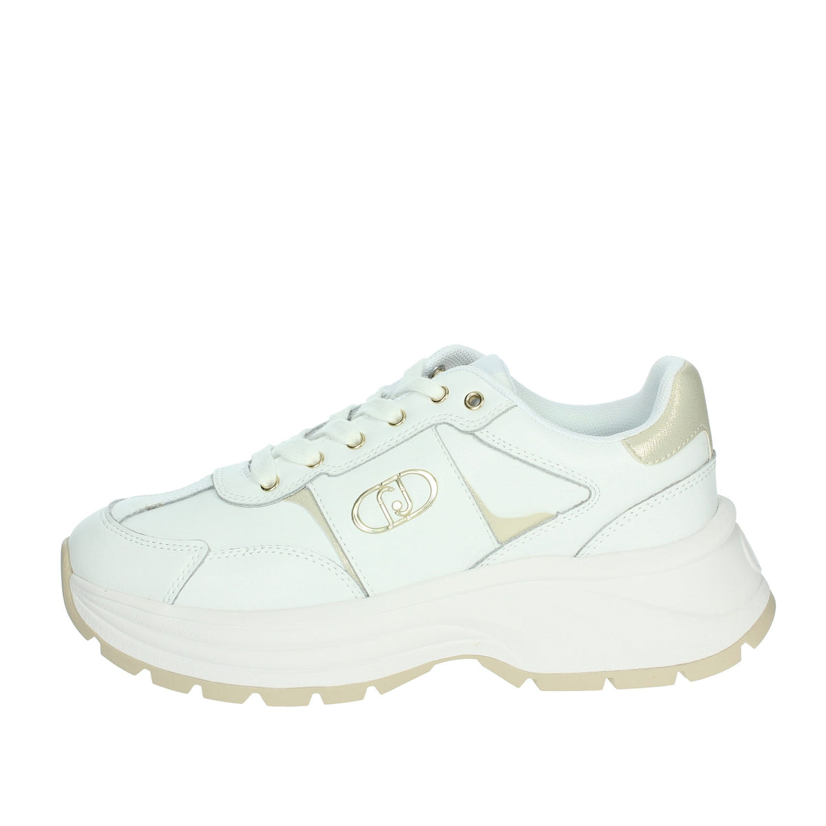 LIU-JO Donna Sneakers bassa EVA 02 Bianco