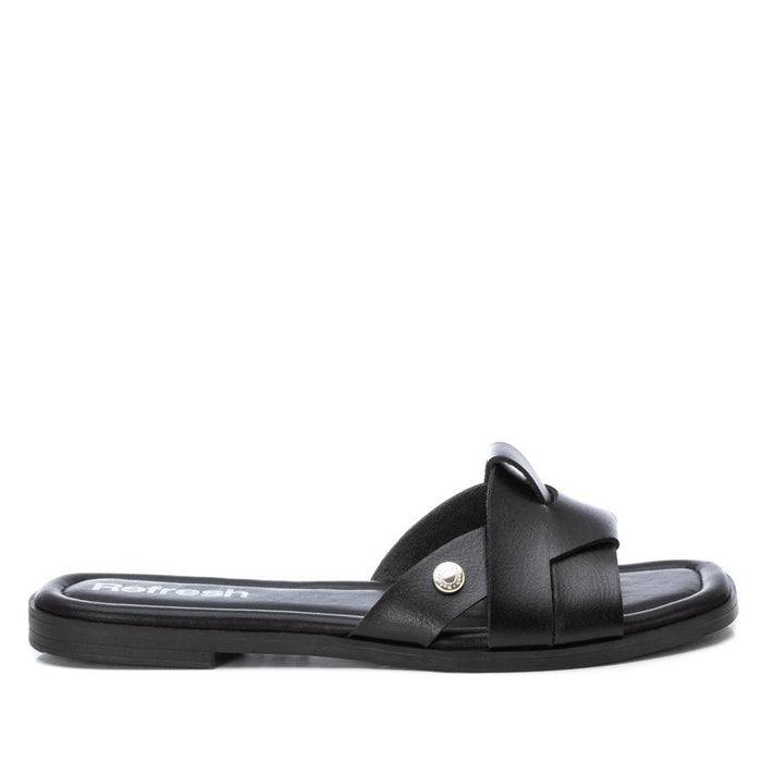 REFRESH Donna Ciabatte basse 171551 Nero