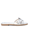 Refresh Damen Flache Pantoffeln 171935 Silber