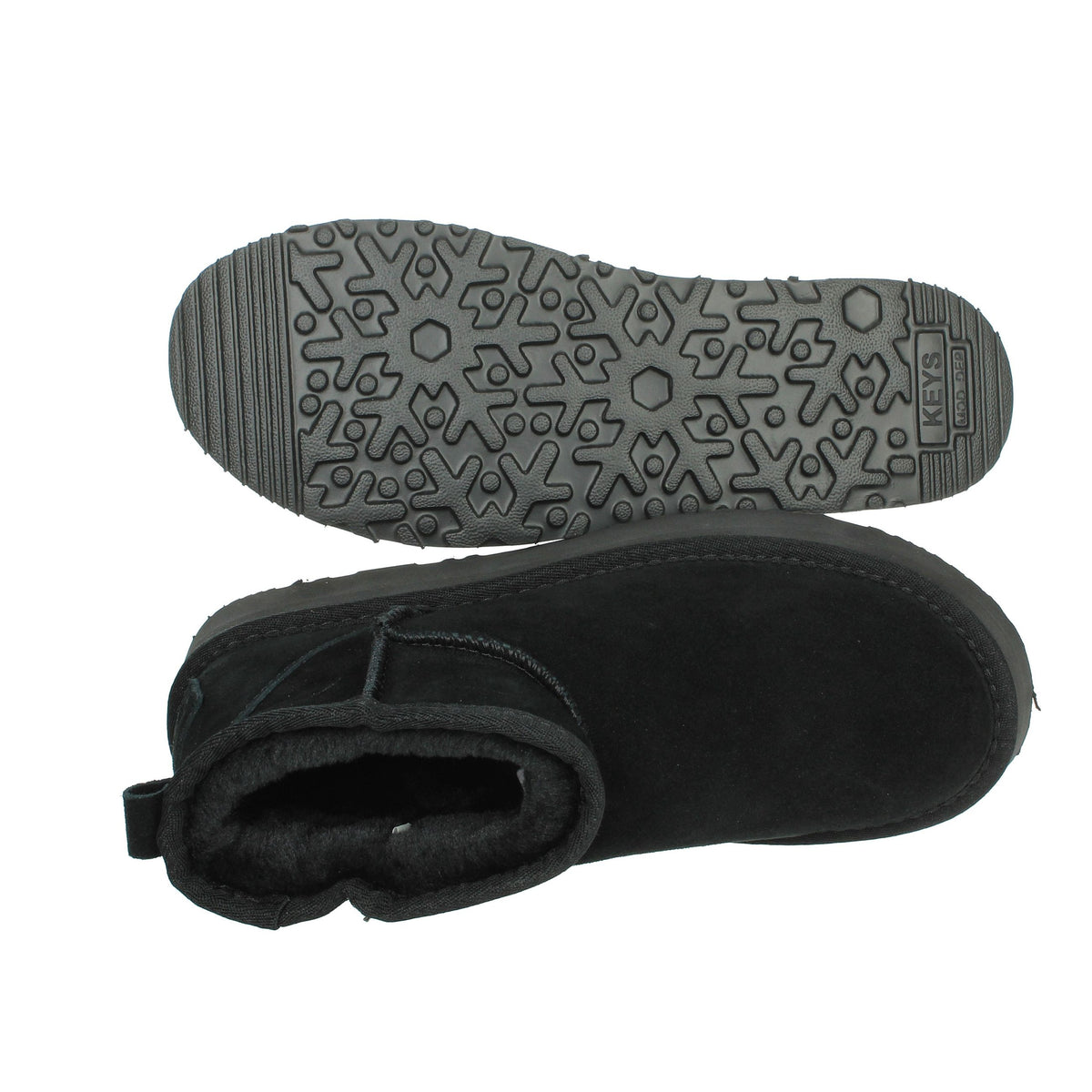 KEYS Donna Stivaletti bassi K-10261 Nero