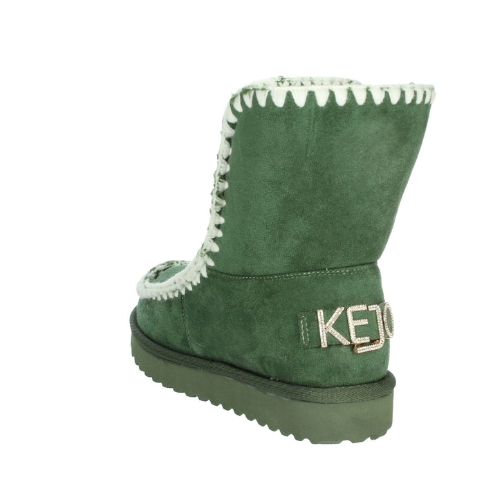 KEJO Donna Stivaletti bassi KJ7101SD Verdone