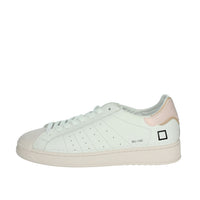 D.A.T.E. Donna Sneakers bassa W401-BA-IS-WP Bianco/Rosa