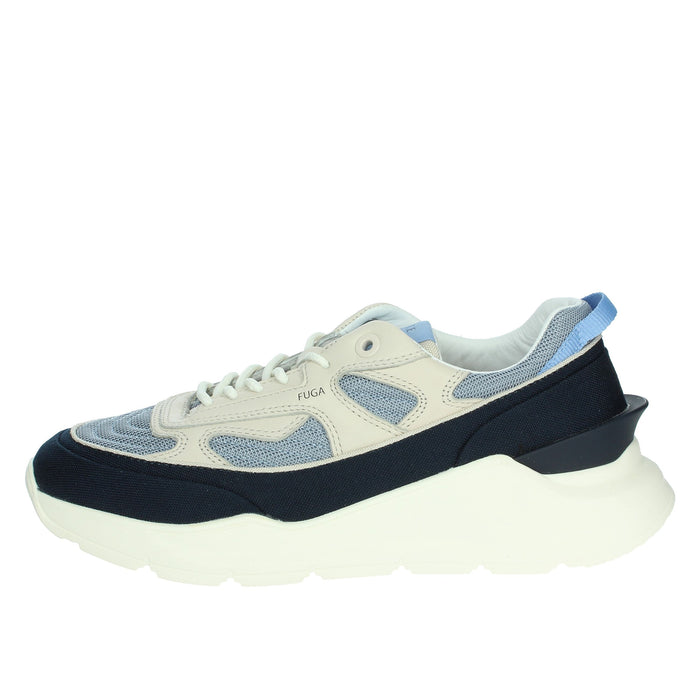 D.A.T.E. Uomo Sneakers bassa M401-FM-DR-GY Blu
