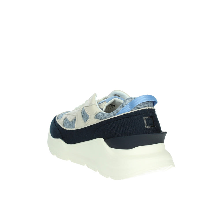 D.A.T.E. Uomo Sneakers bassa M401-FM-DR-GY Blu