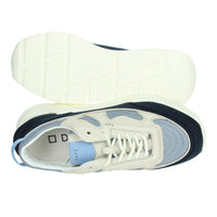 D.A.T.E. Uomo Sneakers bassa M401-FM-DR-GY Blu