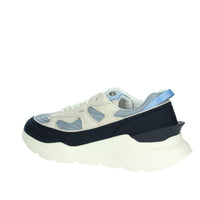 D.A.T.E. Uomo Sneakers bassa M401-FM-DR-GY Blu