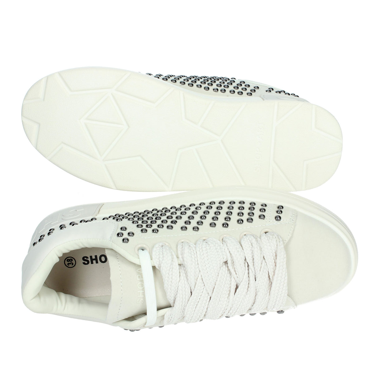 Shop Art Donna Sneakers bassa SASF240908 Panna