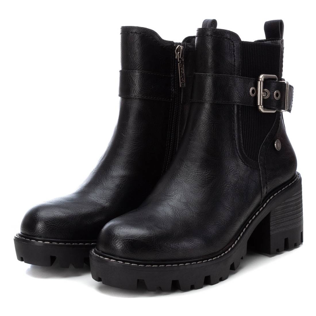 REFRESH Donna Stivaletti tacco 172355 Nero