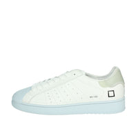D.A.T.E. Donna Sneakers bassa W401-BA-IS-ID Bianco/Celeste