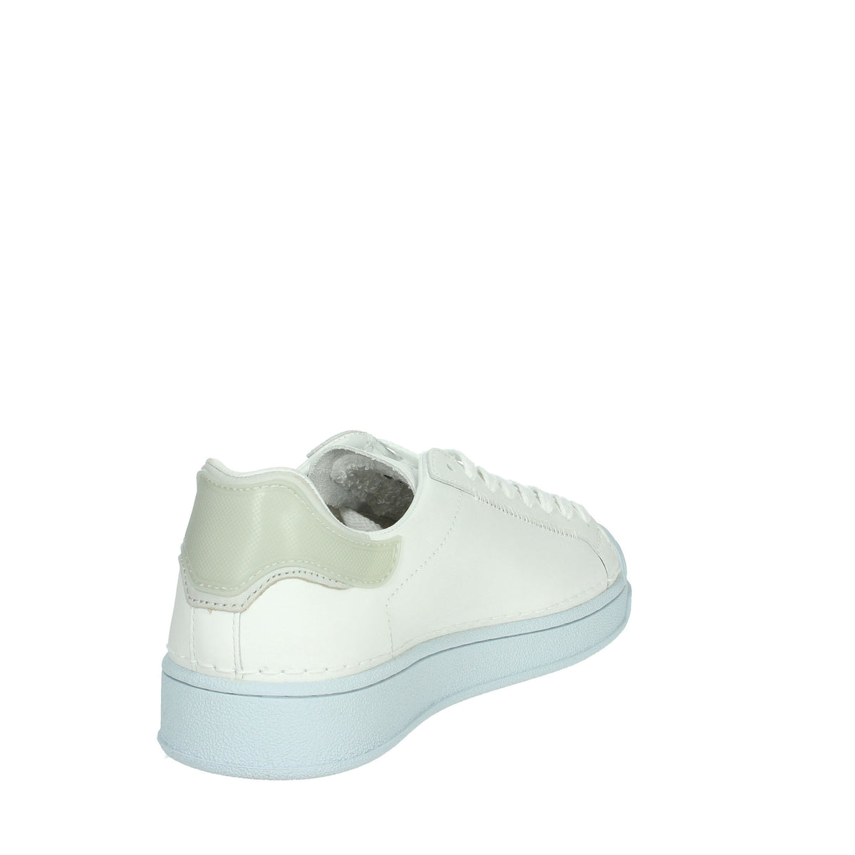 D.A.T.E. Donna Sneakers bassa W401-BA-IS-ID Bianco/Celeste