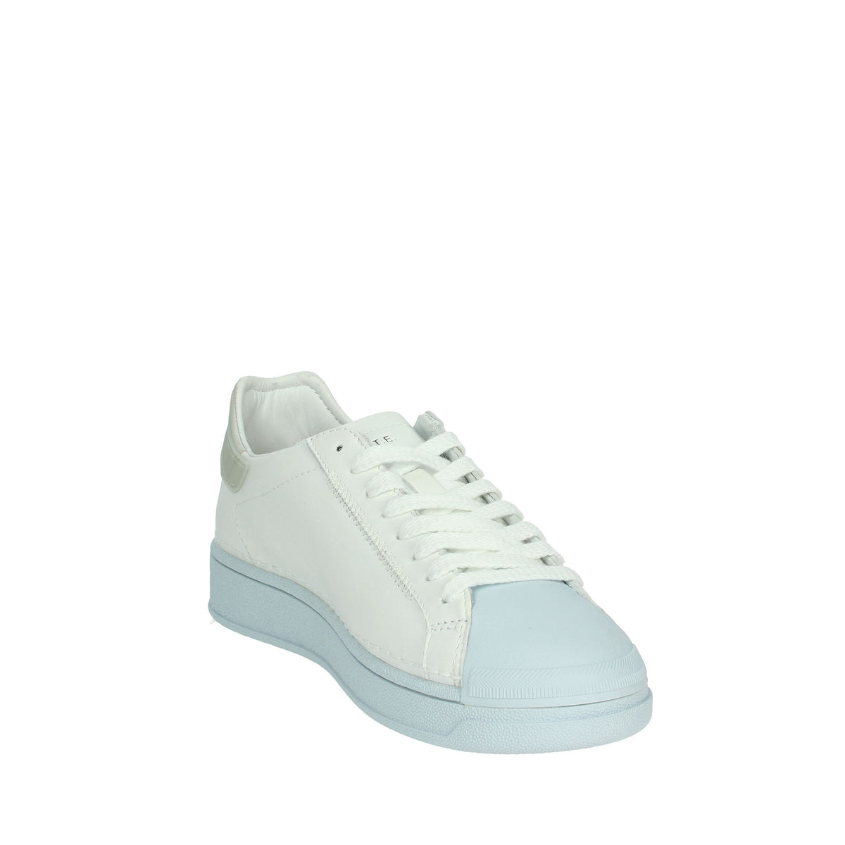 D.A.T.E. Donna Sneakers bassa W401-BA-IS-ID Bianco/Celeste
