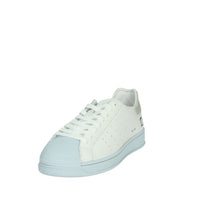 D.A.T.E. Donna Sneakers bassa W401-BA-IS-ID Bianco/Celeste
