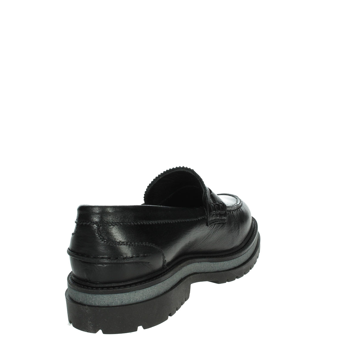 GINO TAGLI Uomo Mocassino 652 ALCE Nero