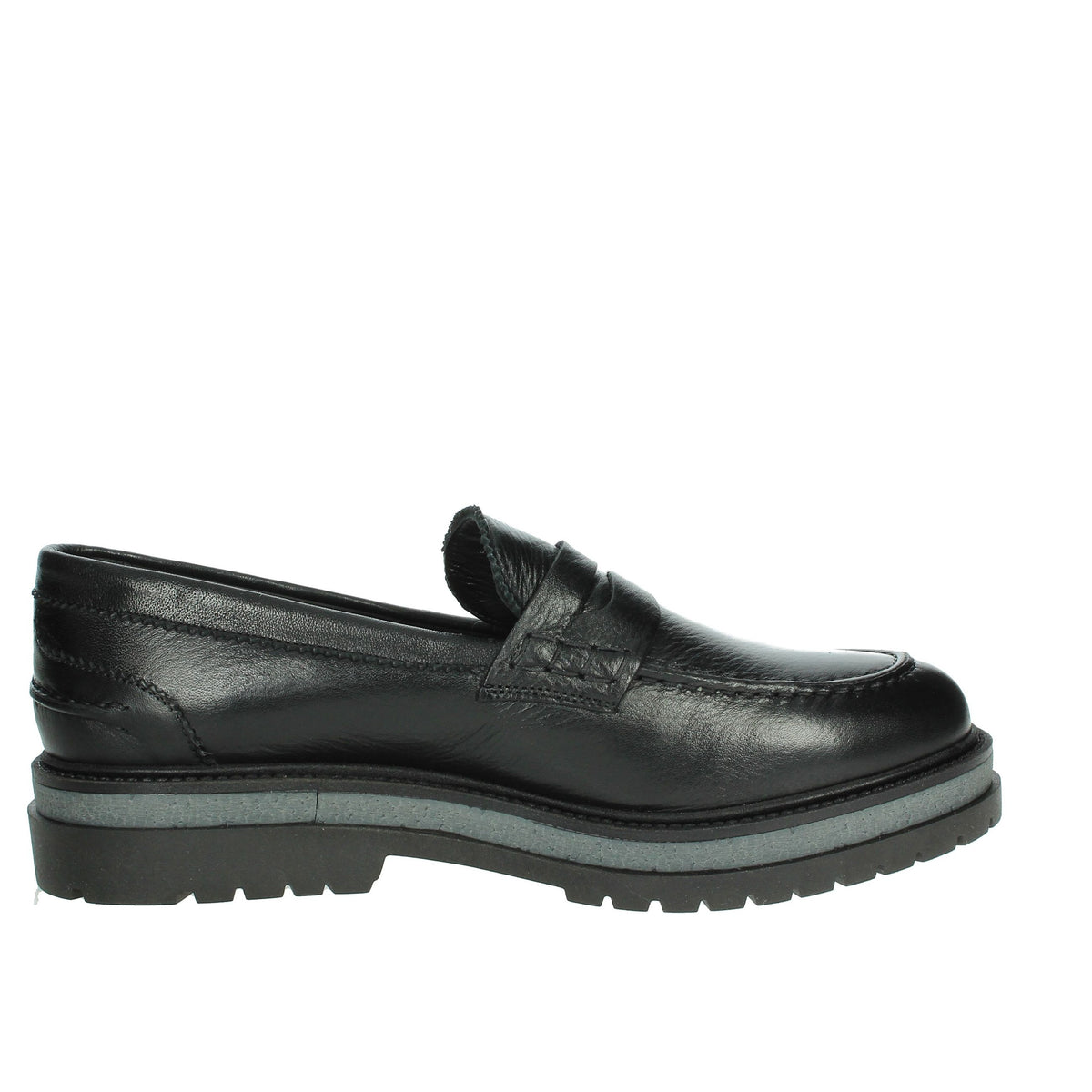 GINO TAGLI Uomo Mocassino 652 ALCE Nero