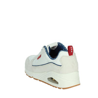SKECHERS Donna Sneakers bassa 177910 Bianco/Blu