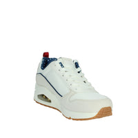 SKECHERS Donna Sneakers bassa 177910 Bianco/Blu