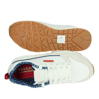 SKECHERS Donna Sneakers bassa 177910 Bianco/Blu