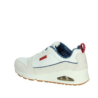 SKECHERS Donna Sneakers bassa 177910 Bianco/Blu
